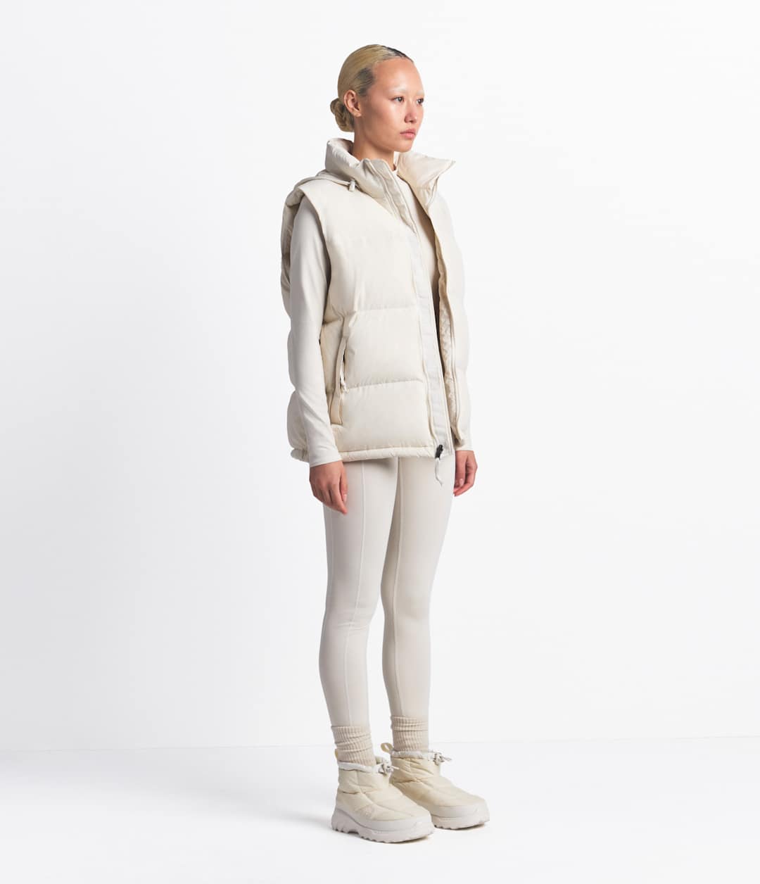 The North Face X SKIMS 1996 Nuptse Vest - The North Face
