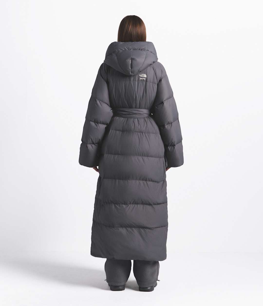 The North Face X SKIMS Women's Nuptse Wrap Parka - The North Face