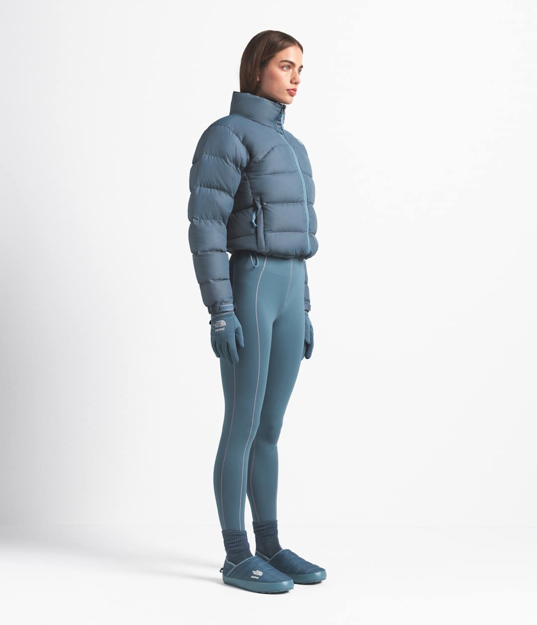 The North Face X SKIMS Women's 2000 Retro Nuptse Jacket - The North Face