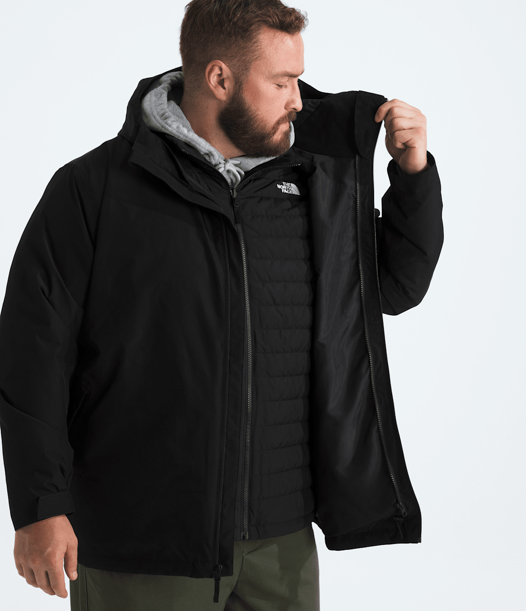 Men’s Big Carto Mono Triclimate® Hooded Jacket - The North Face