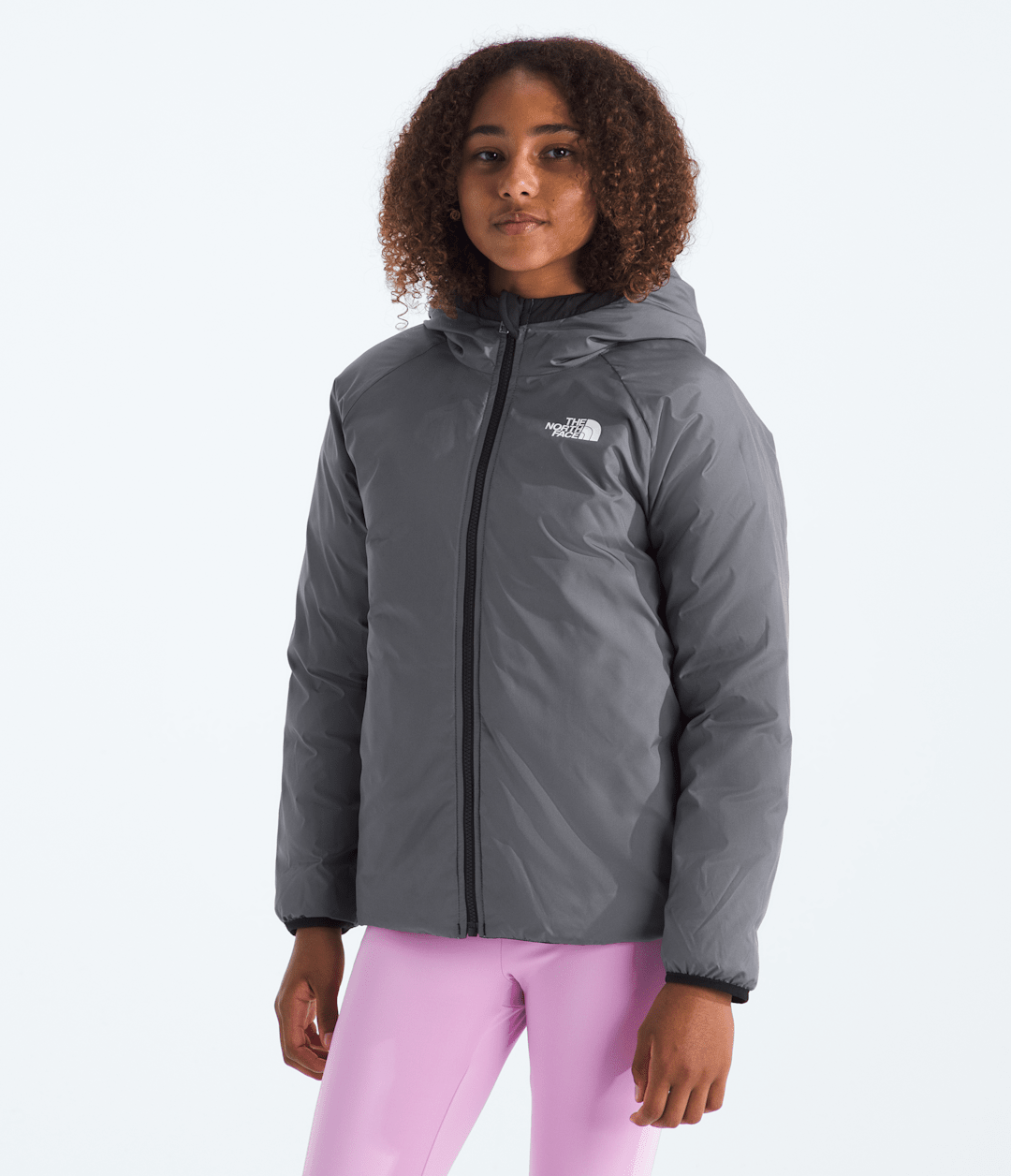 Girls’ Reversible Perrito Hooded Jacket - The North Face