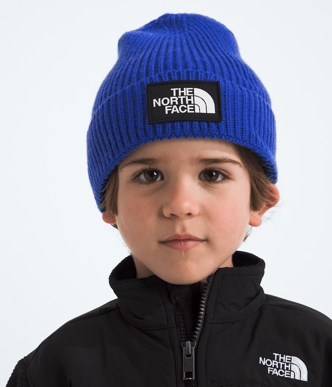 Kids’ TNF™ Logo Box Cuffed Beanie - The North Face