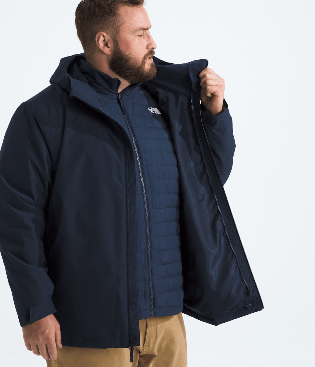 Men’s Big Carto Mono Triclimate® Hooded Jacket - The North Face