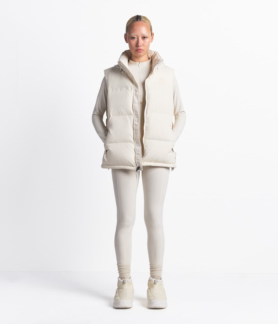 The North Face X SKIMS 1996 Nuptse Vest - The North Face