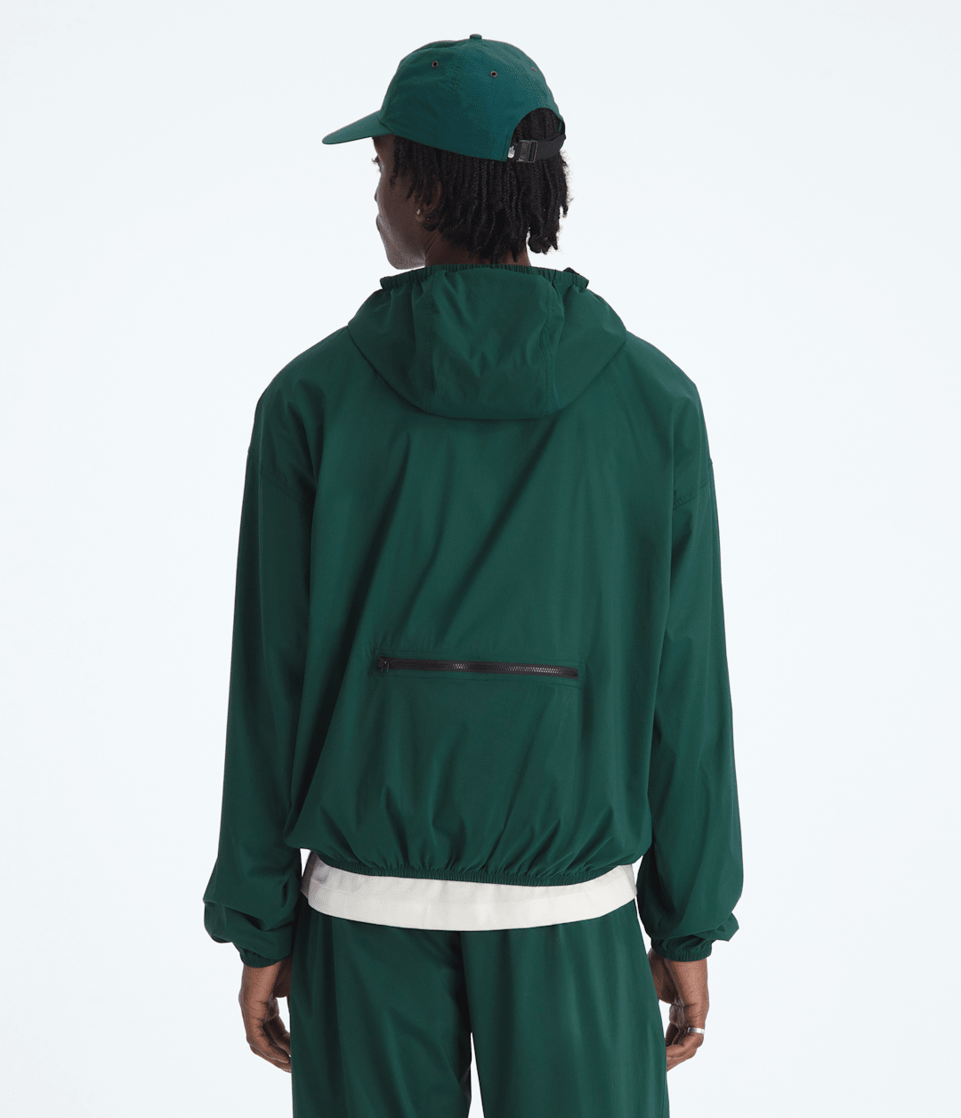 Men’s TNF™ Red Box Packable Hooded Wind Jacket - The North Face