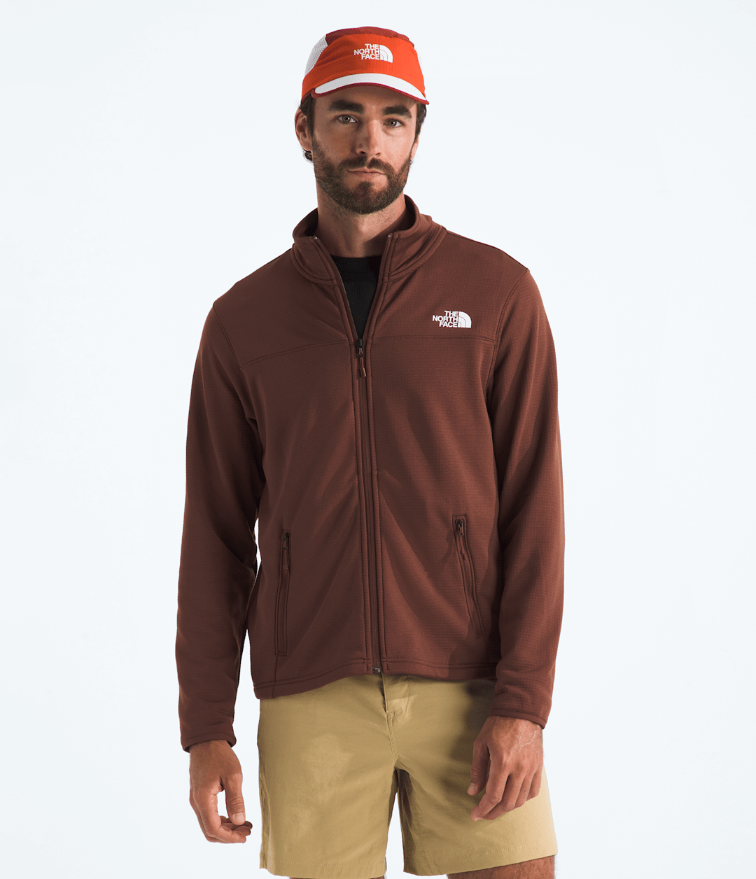 Men’s Cedar Trail Grid Fleece Full-Zip Jacket - The North Face