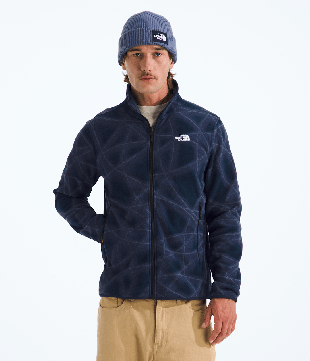 Men’s Glacier Fleece Jacket—Print - The North Face