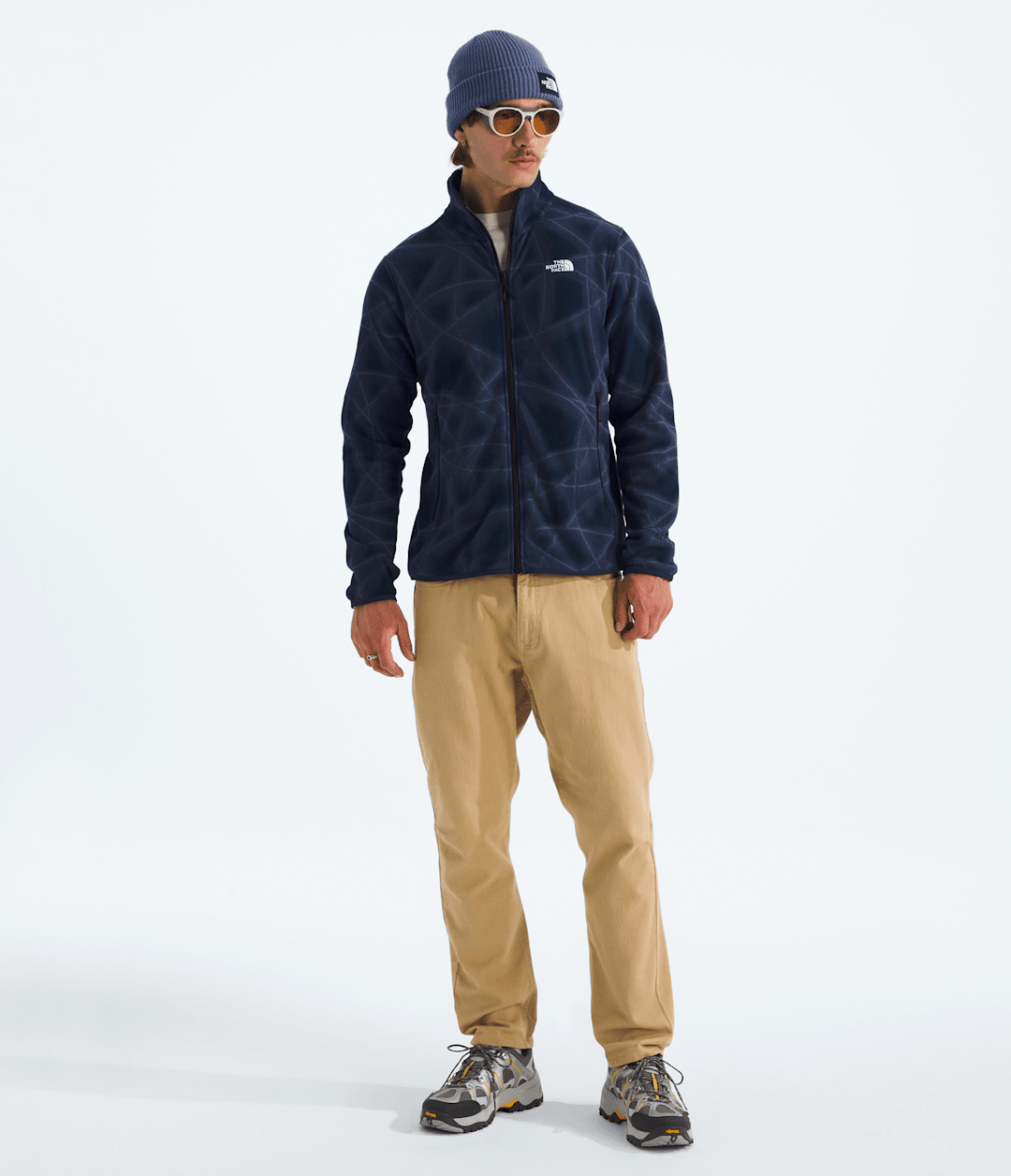 Men’s Glacier Fleece Jacket—Print - The North Face