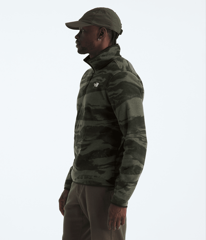 Men’s Glacier Fleece ¼-Zip—Print - The North Face