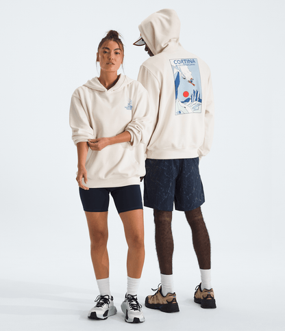 Unisex Mountain Celebration Relaxed Hoodie—Graphic - The North Face