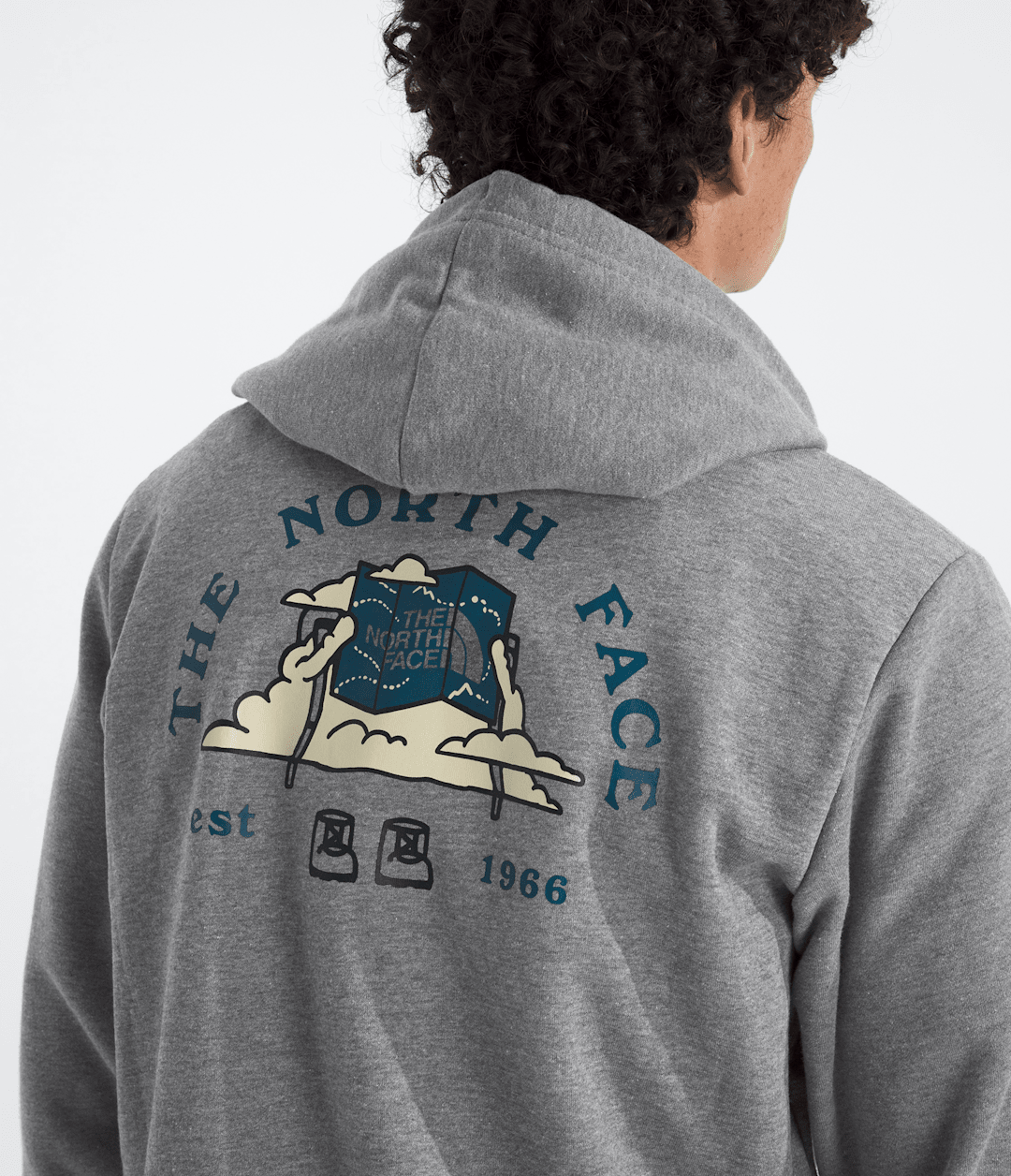 Men’s Evolution Travel-Cloud Hoodie—Graphic - The North Face
