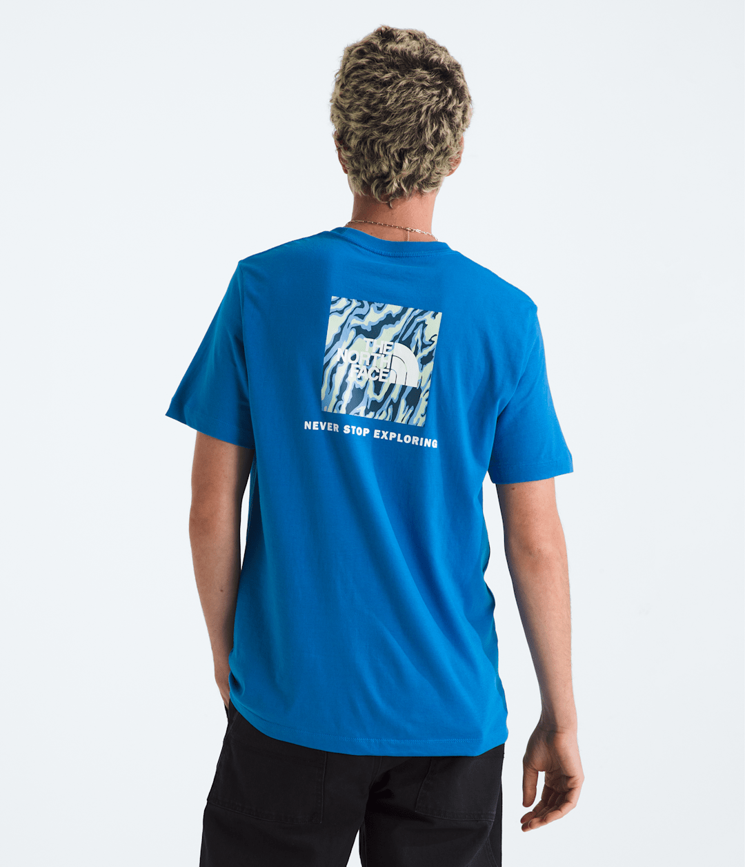 Men’s Short-Sleeve Core Wavy Lines Box NSE Tee - The North Face