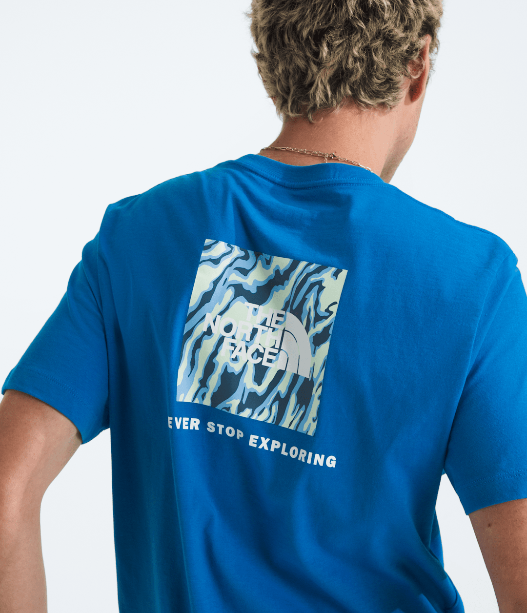Men’s Short-Sleeve Core Wavy Lines Box NSE Tee - The North Face