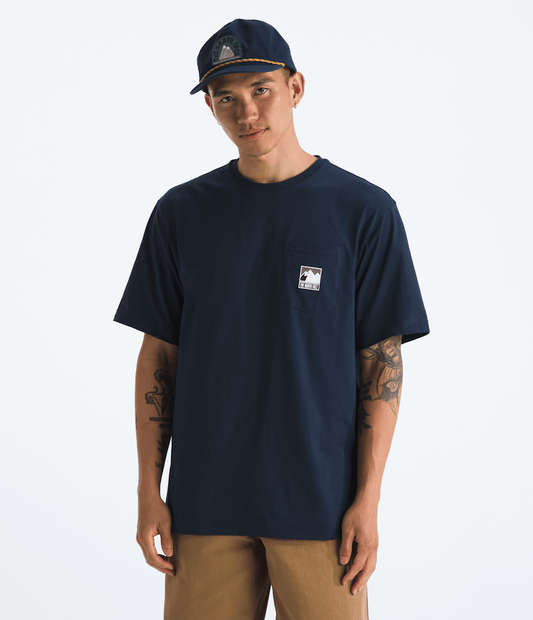 Men's Mountain Logo Relaxed Pocket Tee - The North Face