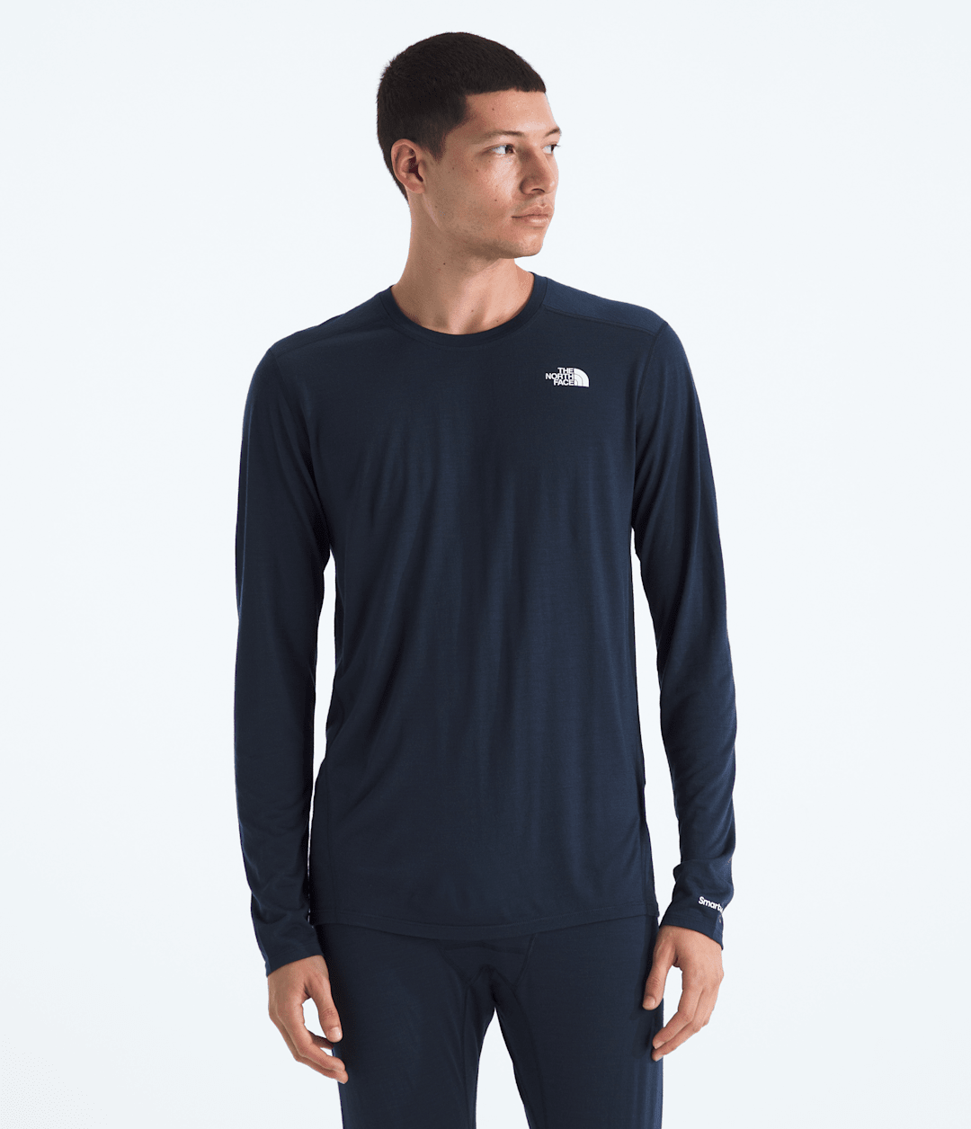 TNF X Smartwool Men’s Merino Blend 150 Long-Sleeve Crew - The North Face
