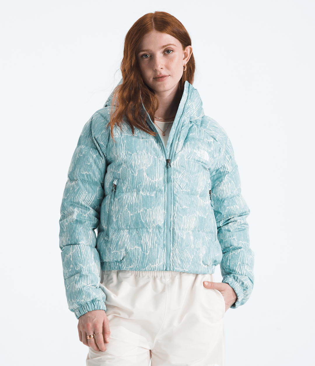 Women’s Hydrenalite™ Down Hoodie—Print - The North Face