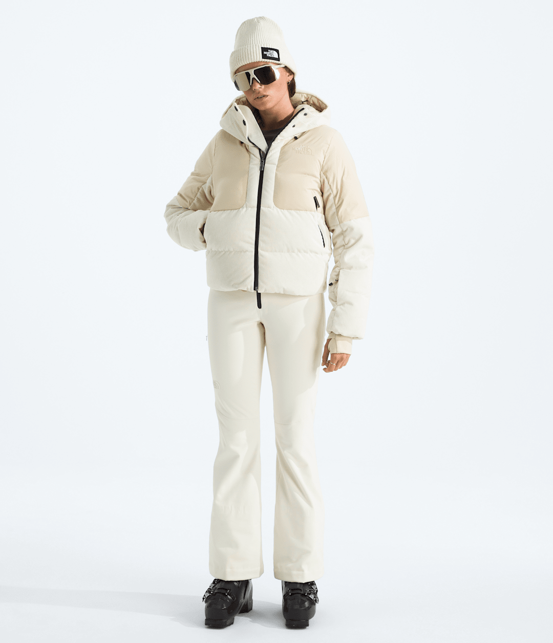 Women’s Cold Spell Corduroy Cropped Down Jacket - The North Face