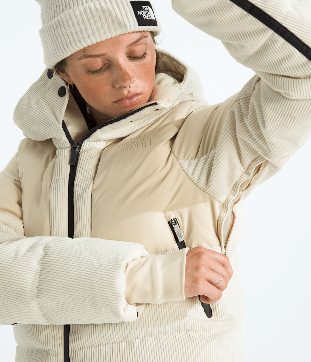 Women’s Cold Spell Corduroy Cropped Down Jacket - The North Face