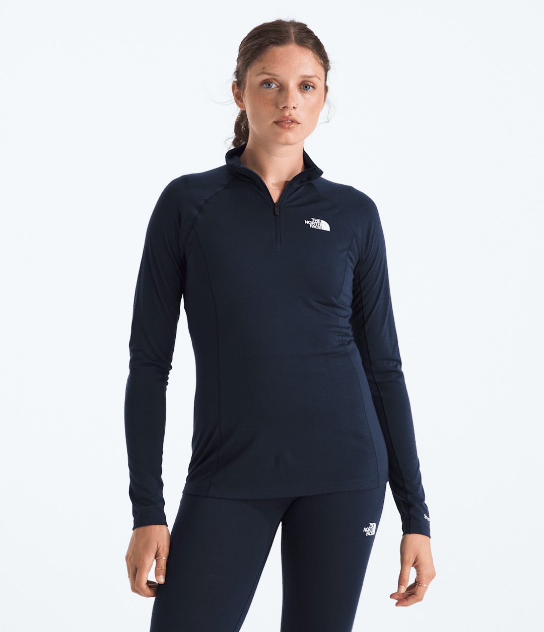 TNF X Smartwool Women’s Merino Blend 150 Long-Sleeve ¼-Zip - The North Face