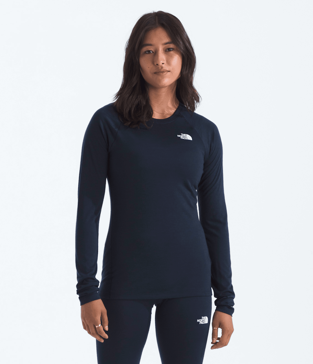 TNF X Smartwool Women’s Merino Blend 150 Long-Sleeve Crew - The North Face