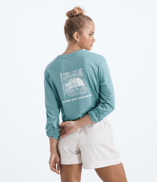 Women’s Evolution Box NSE Fill Long-Sleeve Tee—Graphic - The North Face