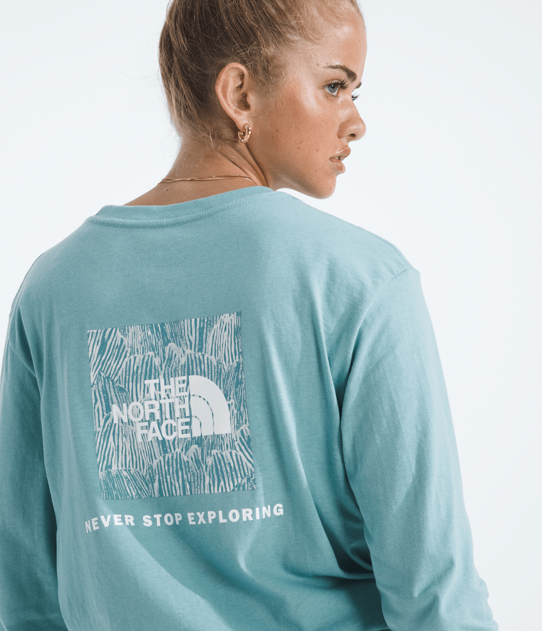 Women’s Evolution Box NSE Fill Long-Sleeve Tee—Graphic - The North Face