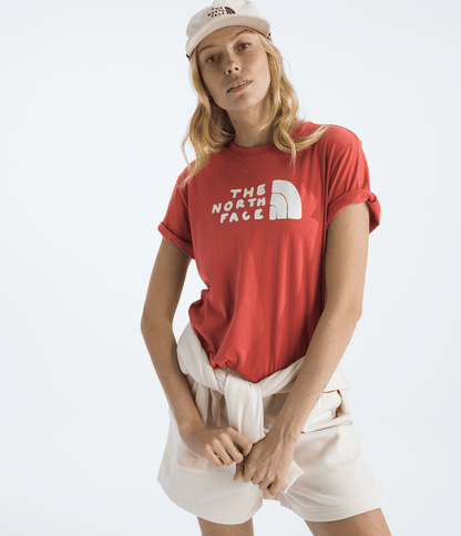 Women’s Evolution Sketch Logo Half Dome Short-Sleeve Tee—Graphic - The North Face