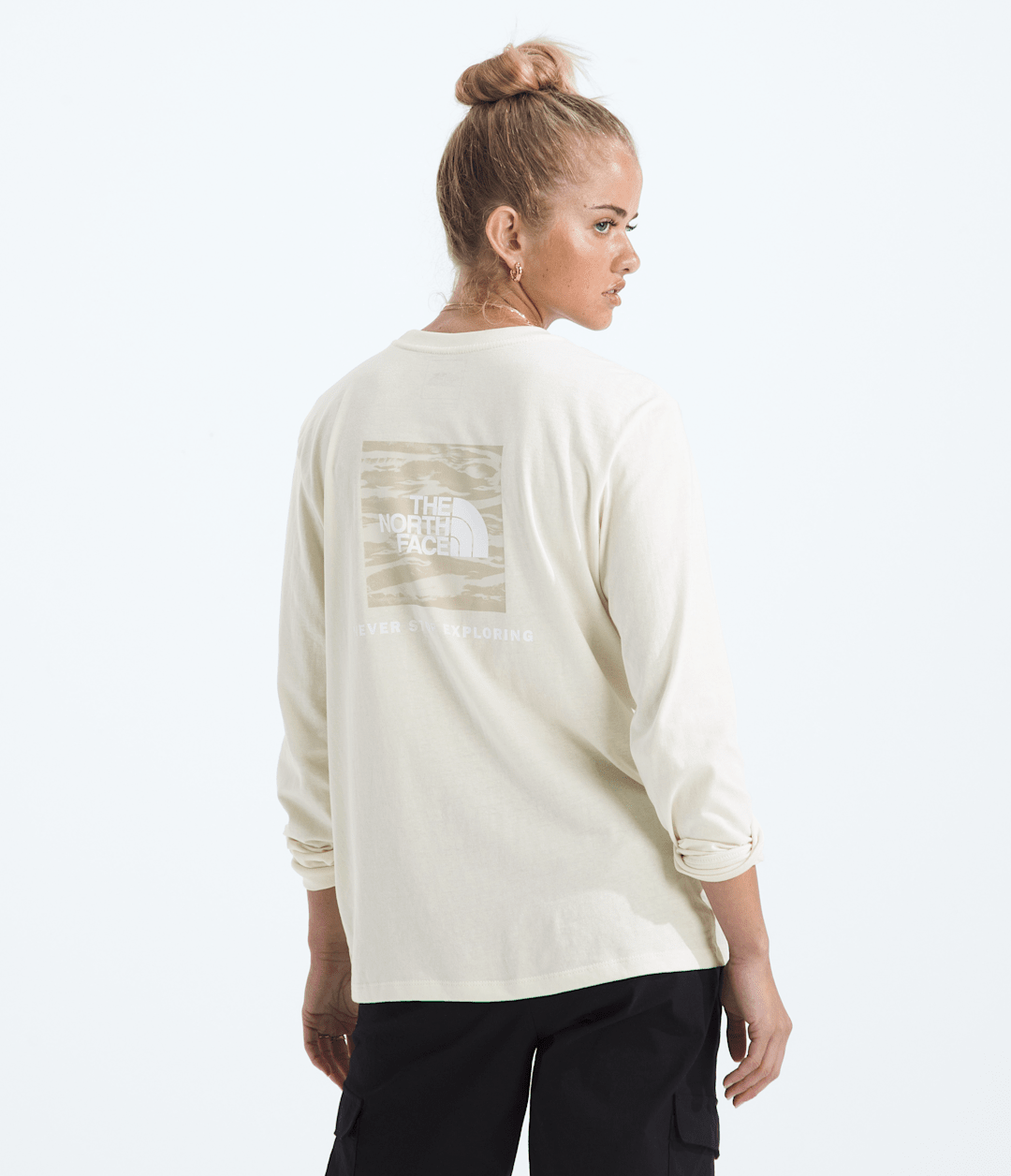 Women’s Evolution Box NSE Fill Light Long-Sleeve Tee—Graphic - The North Face