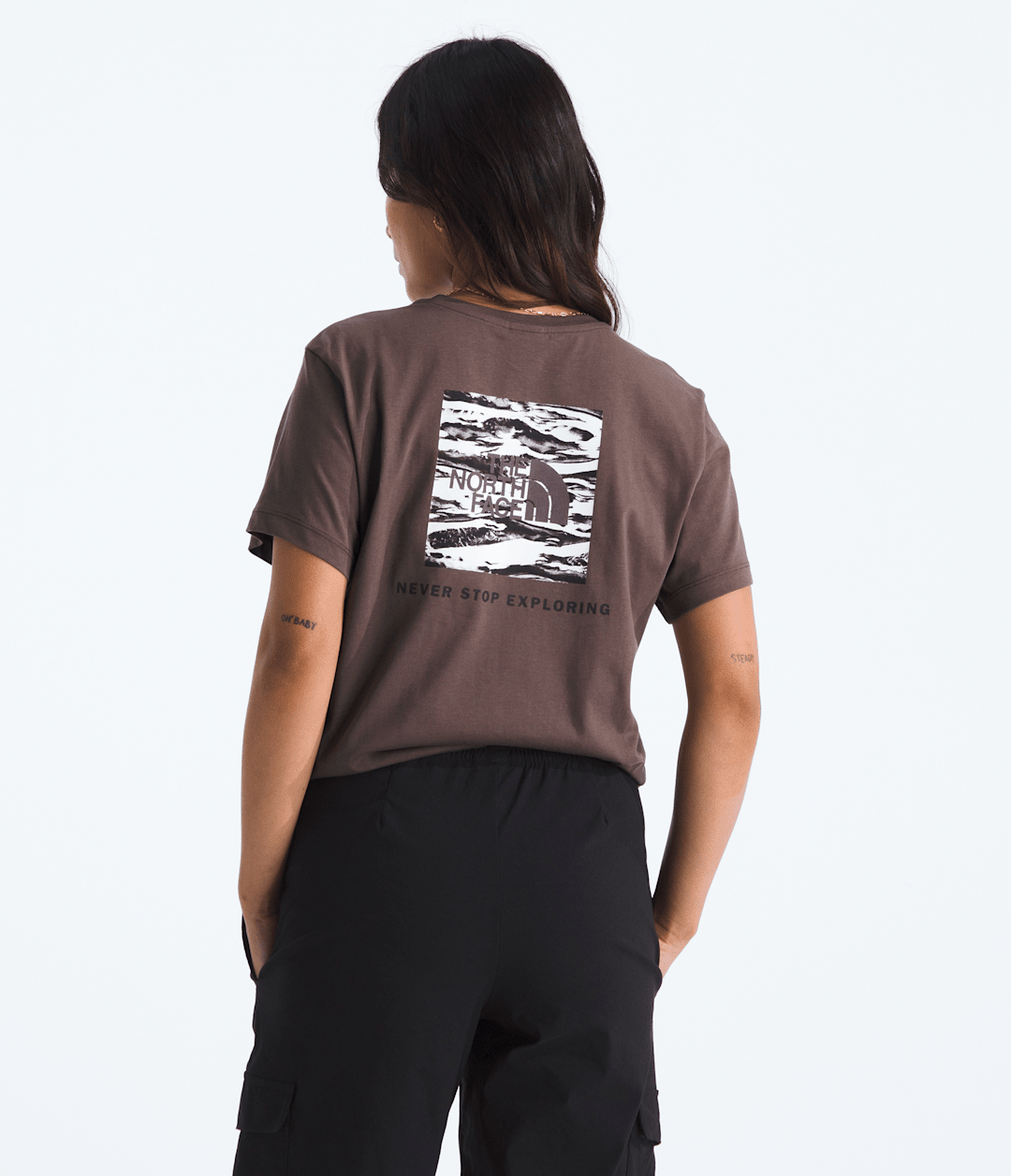 Women's NSE Box Edge Of Light Infill Relaxed Tee - The North Face