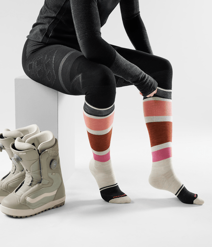 TNF X Smartwool Women's Snowboard Targeted Cushion OTC Socks - The North Face