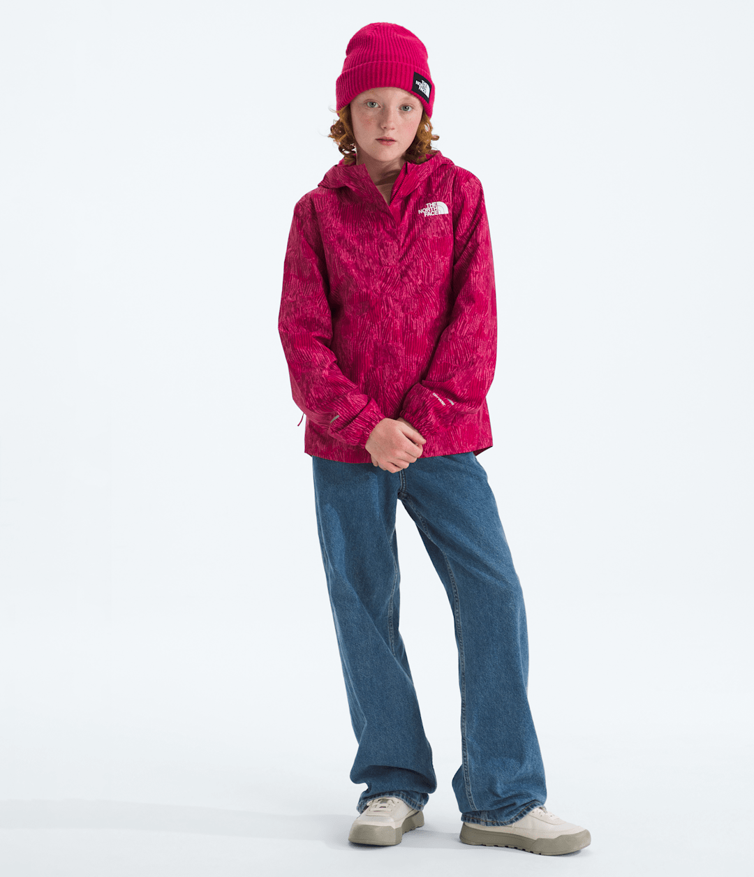 Girls’ Antora Rain Jacket—Print - The North Face