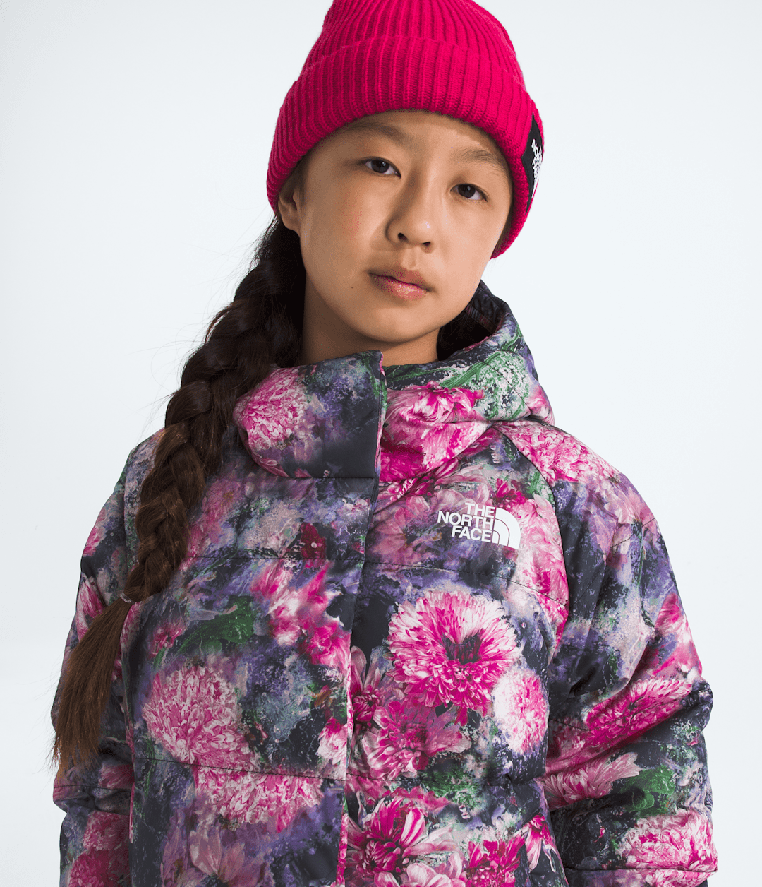 Girls’ North Down Hooded Jacket—Print - The North Face