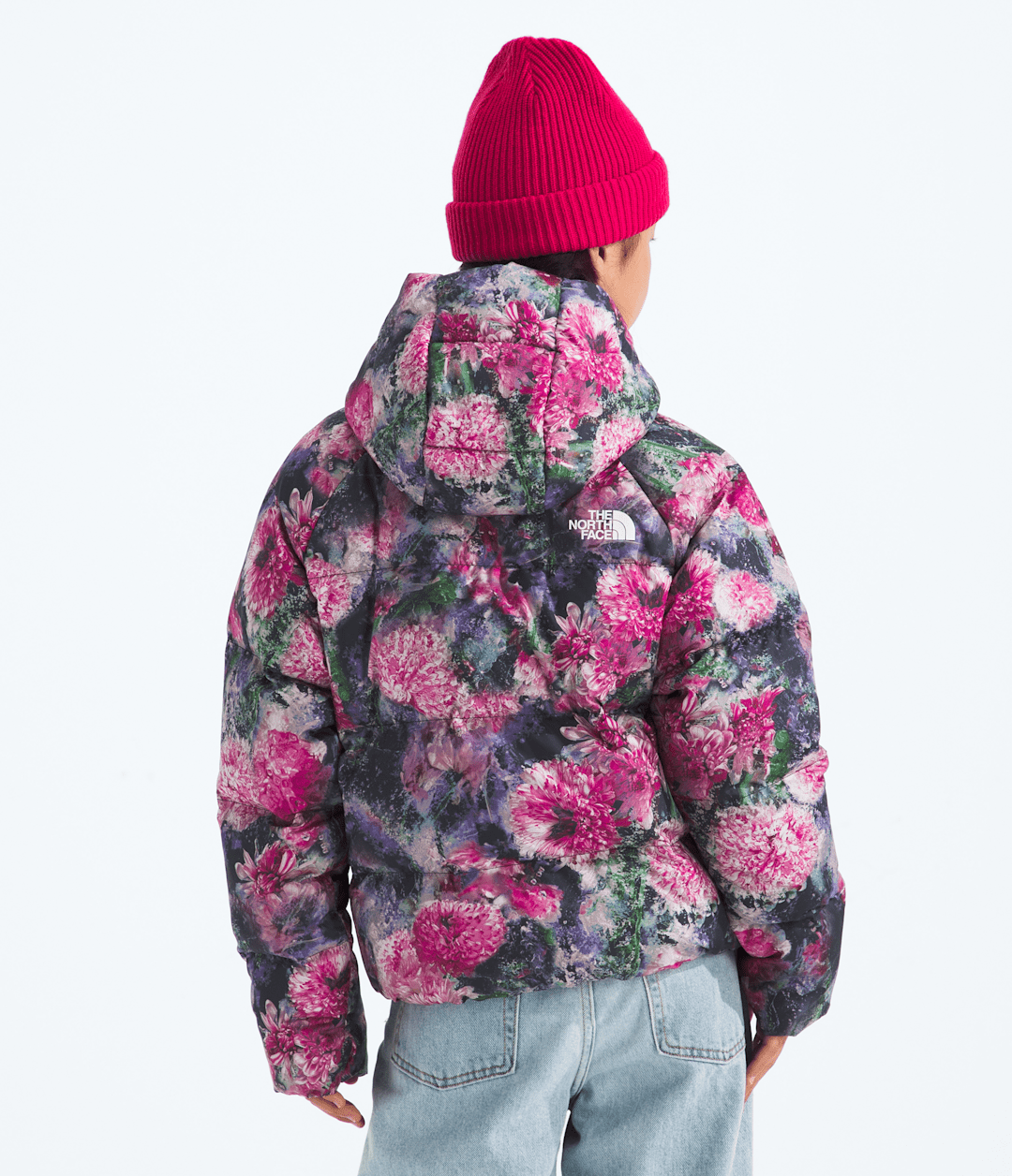 Girls’ North Down Hooded Jacket—Print - The North Face
