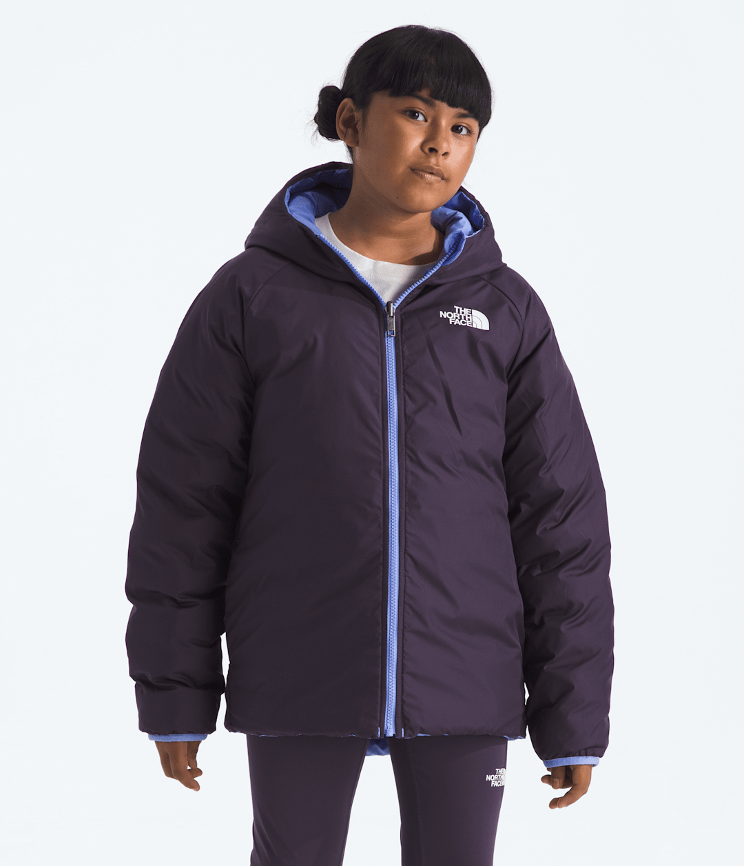 Girls’ Reversible Perrito Hooded Jacket - The North Face