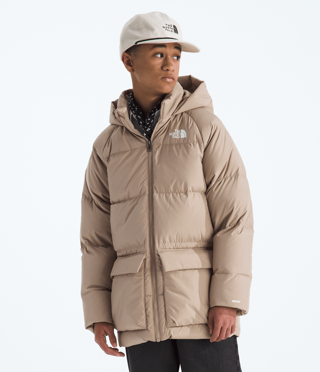 Boys’ & Girls’ North Down Fleece-Lined Short Parka - The North Face