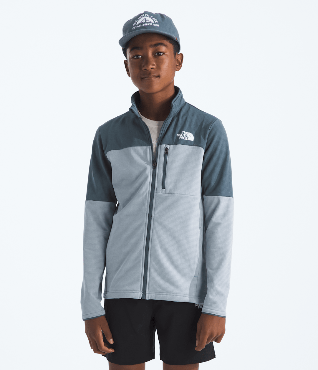 Boys’ & Girls’ Hike Mid Layer Full-Zip - The North Face