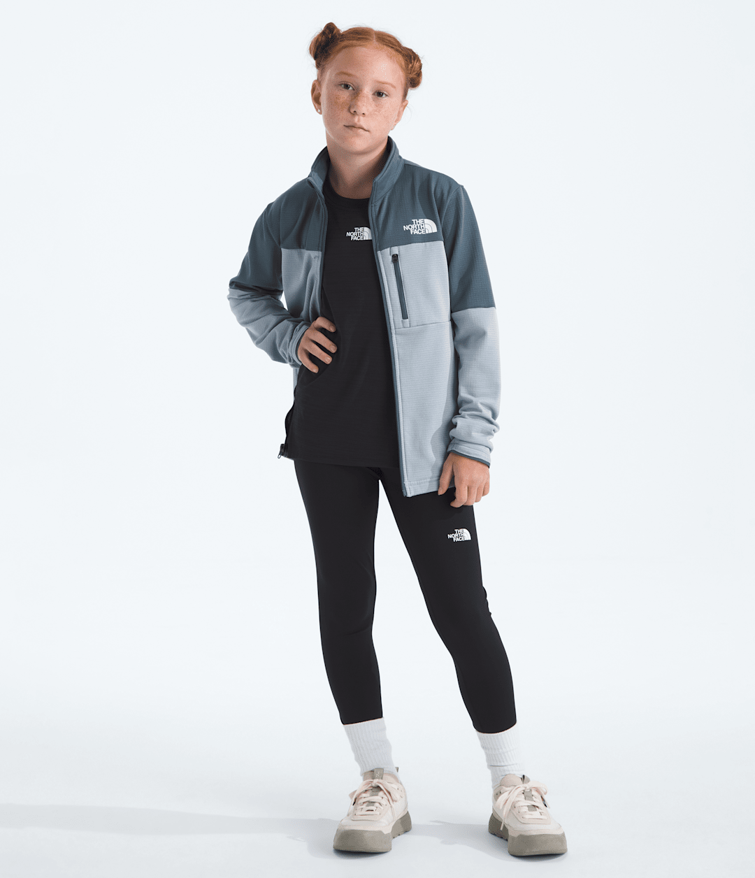 Boys’ & Girls’ Hike Mid Layer Full-Zip - The North Face