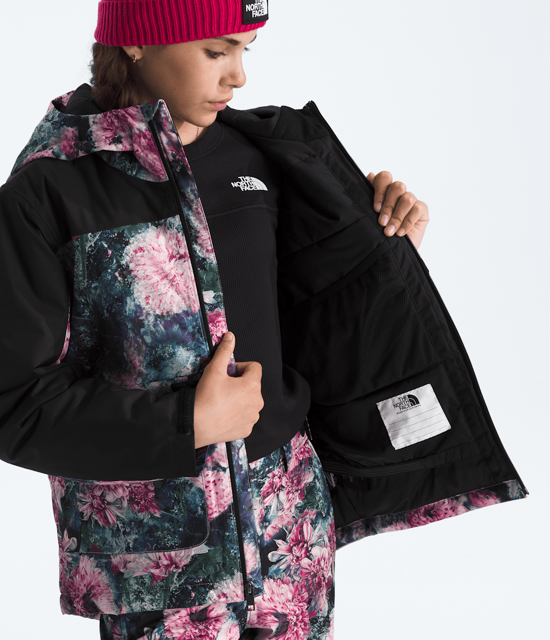 Girls’ Freedom Insulated Jacket—Print - The North Face