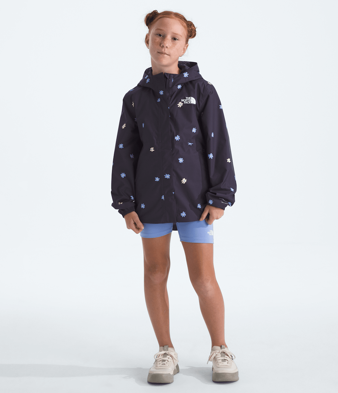 Girls’ Antora Rain Jacket—Print - The North Face