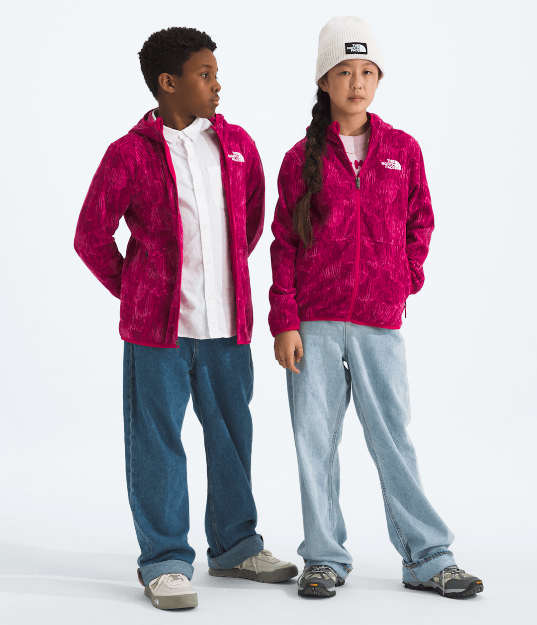 Boys’ & Girls’ Glacier Full-Zip Hoodie—Print - The North Face