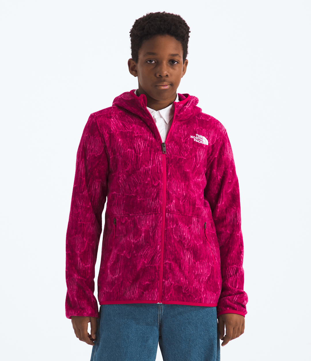 Boys’ & Girls’ Glacier Full-Zip Hoodie—Print - The North Face