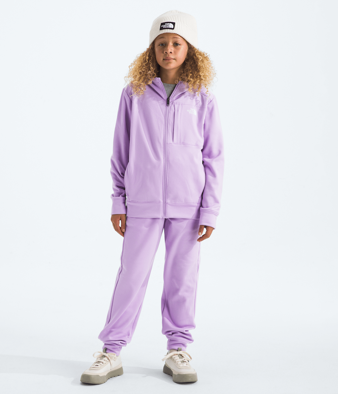 Boys’ & Girls’ TNF™ Performance Fleece Full-Zip Hooded Jacket - The North Face
