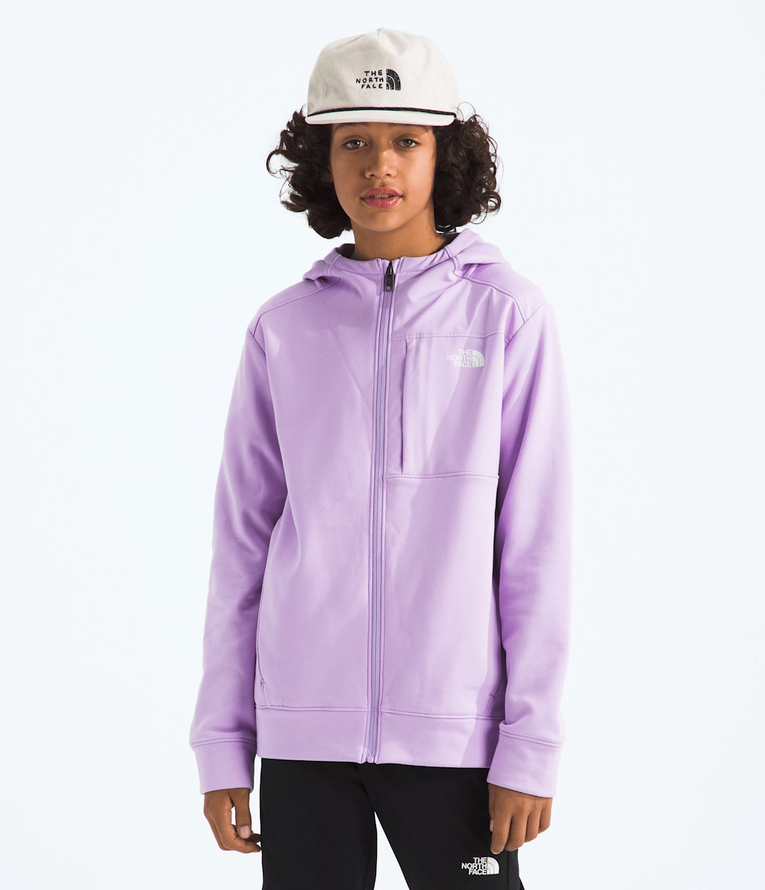 Boys’ & Girls’ TNF™ Performance Fleece Full-Zip Hooded Jacket - The North Face