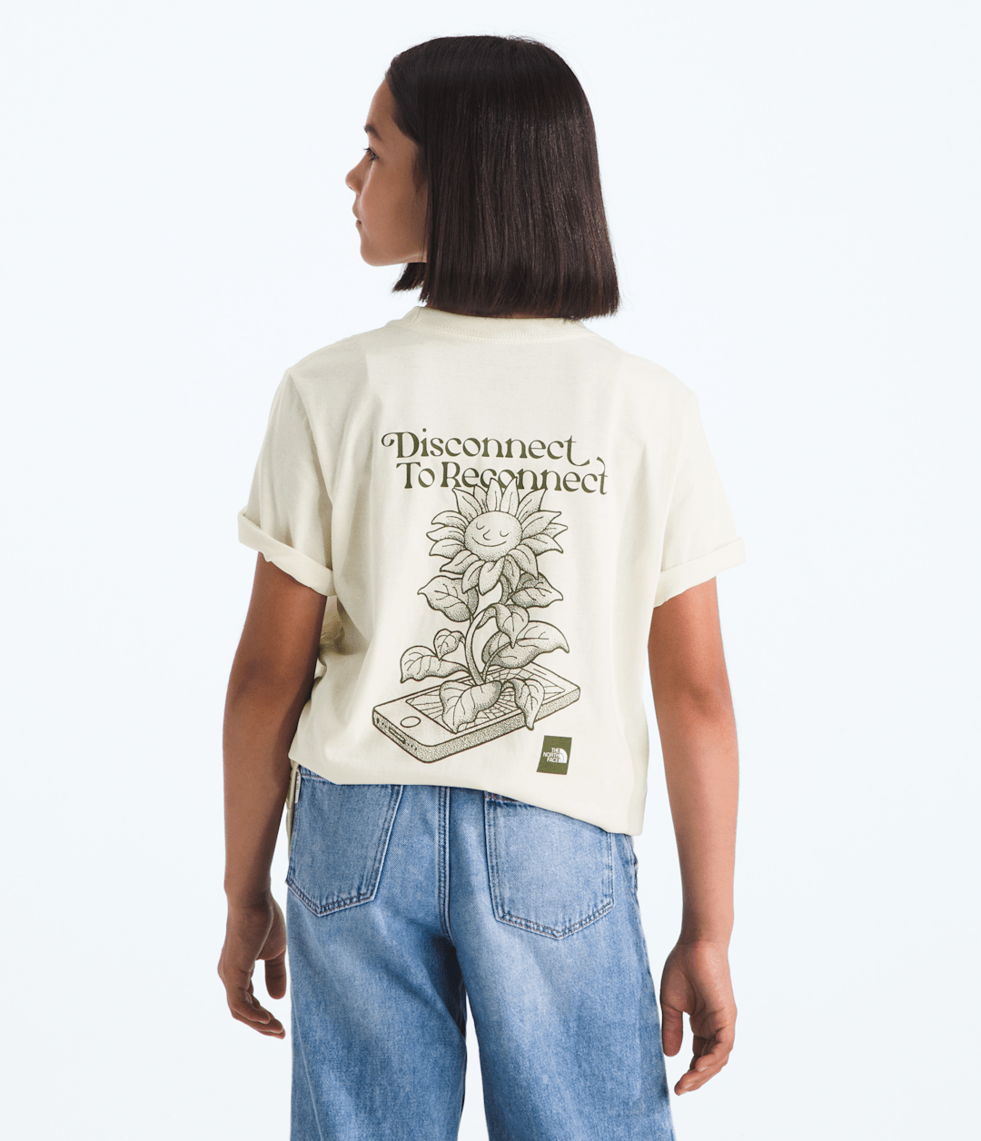Boys’ & Girls’ Evolution Disconnect Short-Sleeve Tee—Graphic - The North Face