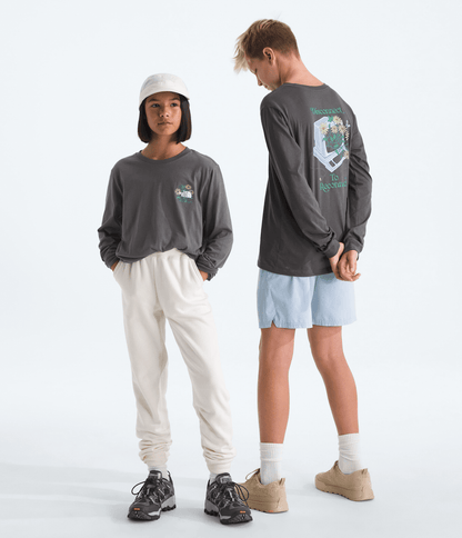 Boys’ & Girls’ Evolution Disconnect Long-Sleeve Tee—Graphic - The North Face