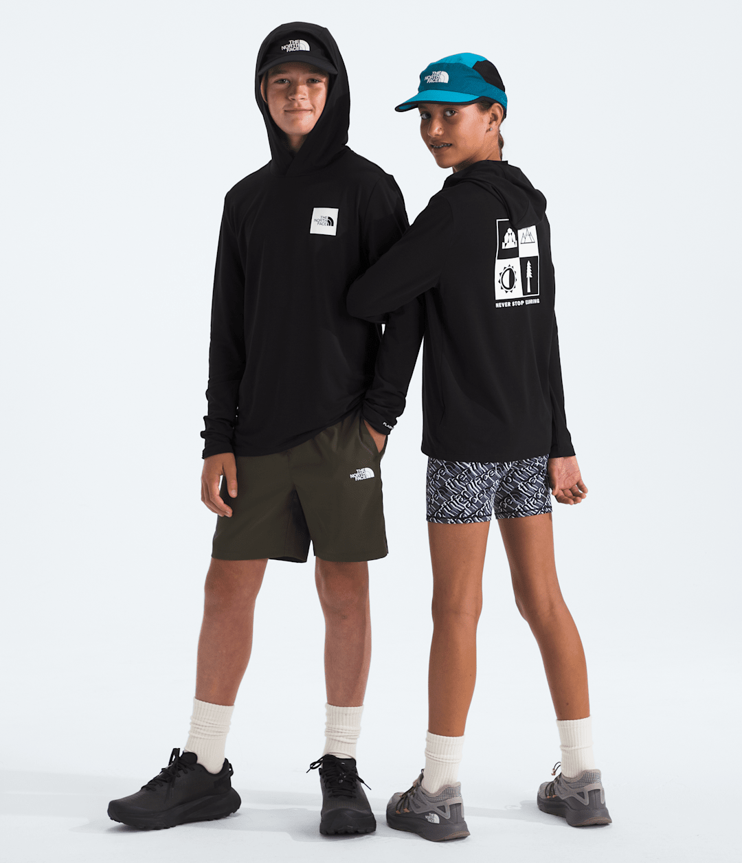 Boys’ & Girls’ Adventure Long-Sleeve Hoodie—Graphic - The North Face
