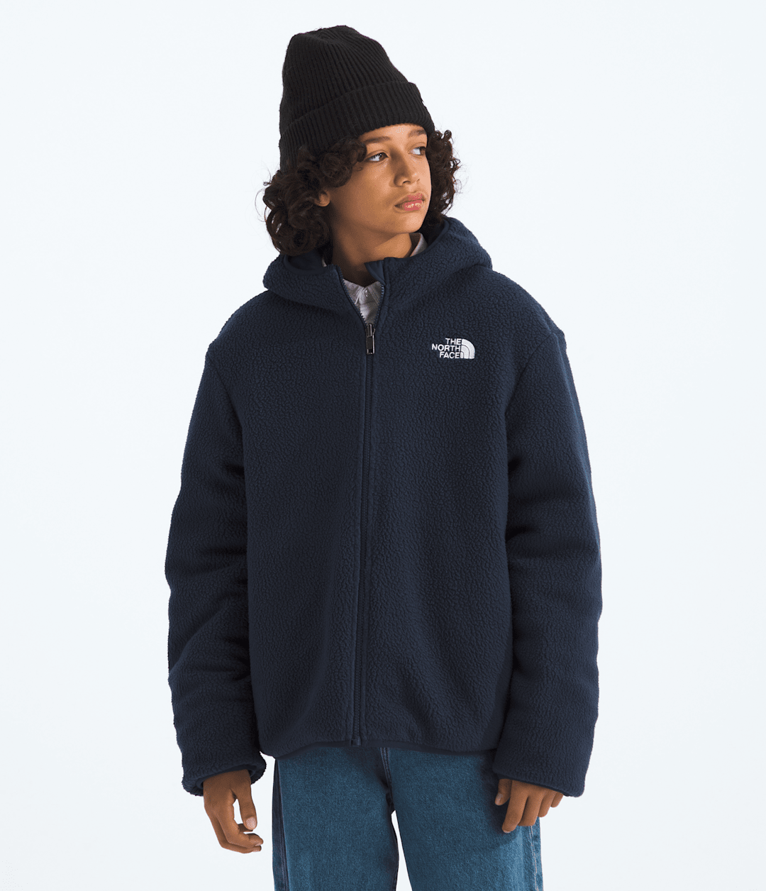 Boys’ Reversible Shasta Full-Zip Hooded Jacket - The North Face