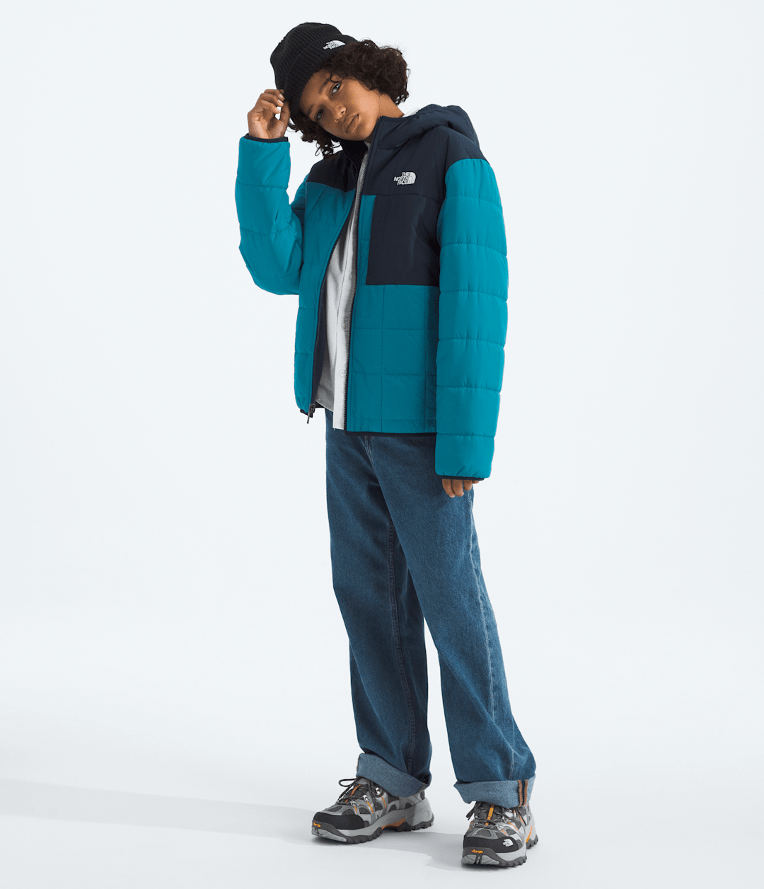 Boys’ Reversible Shasta Full-Zip Hooded Jacket - The North Face