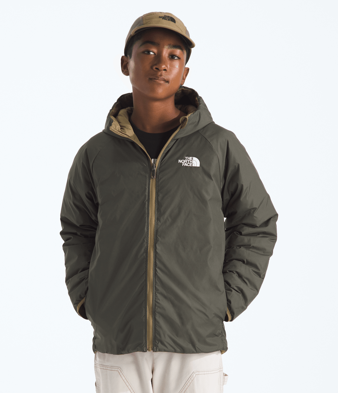 Boys’ Reversible Perrito Hooded Jacket - The North Face