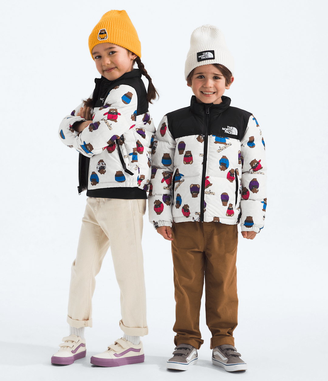 Kids’ 1996 Retro Nuptse Jacket—Print - The North Face